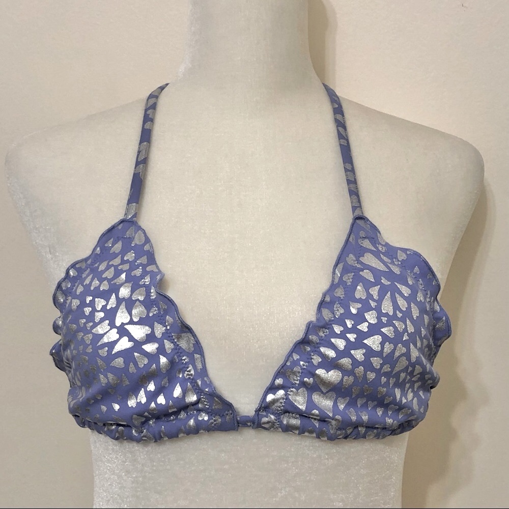 Victoria’s Secret Hearts Bikini Swim Top Resortwear Cruise Beach